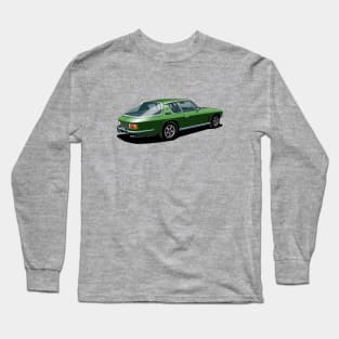 Jensen Interceptor III  in green Long Sleeve T-Shirt